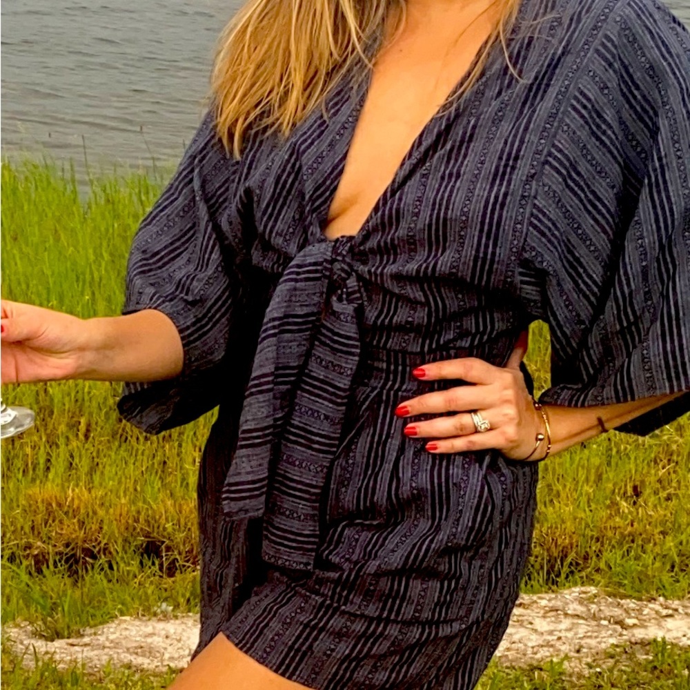 Blue Romper